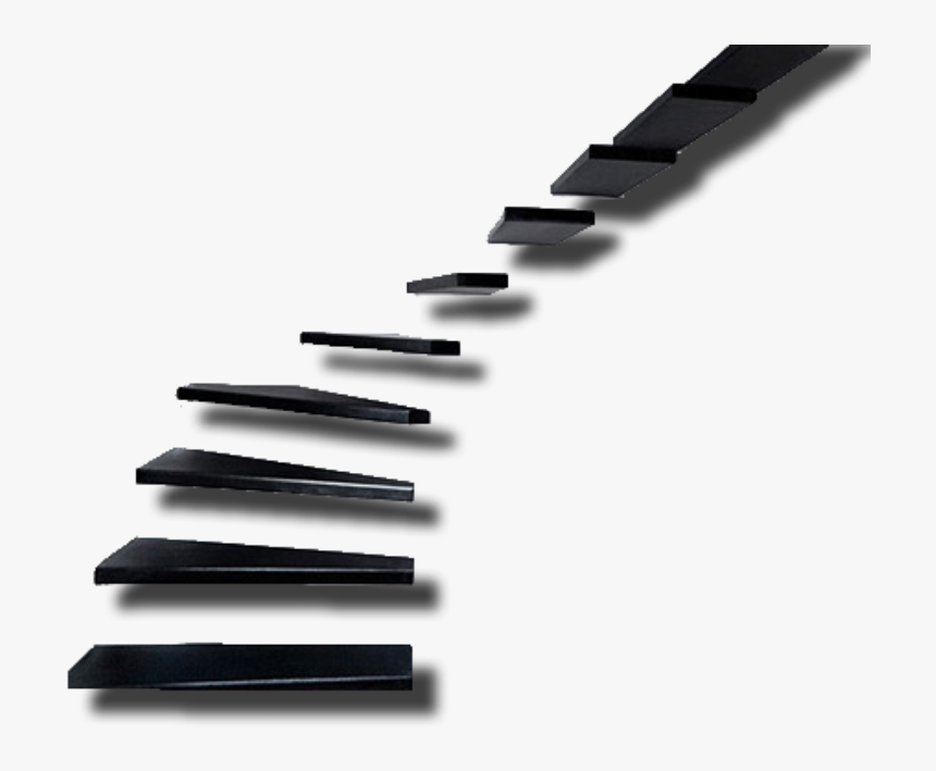 #ftestickers #stairs #stairway #path #transparent - Black Staircase Transparent Background, HD Png Download