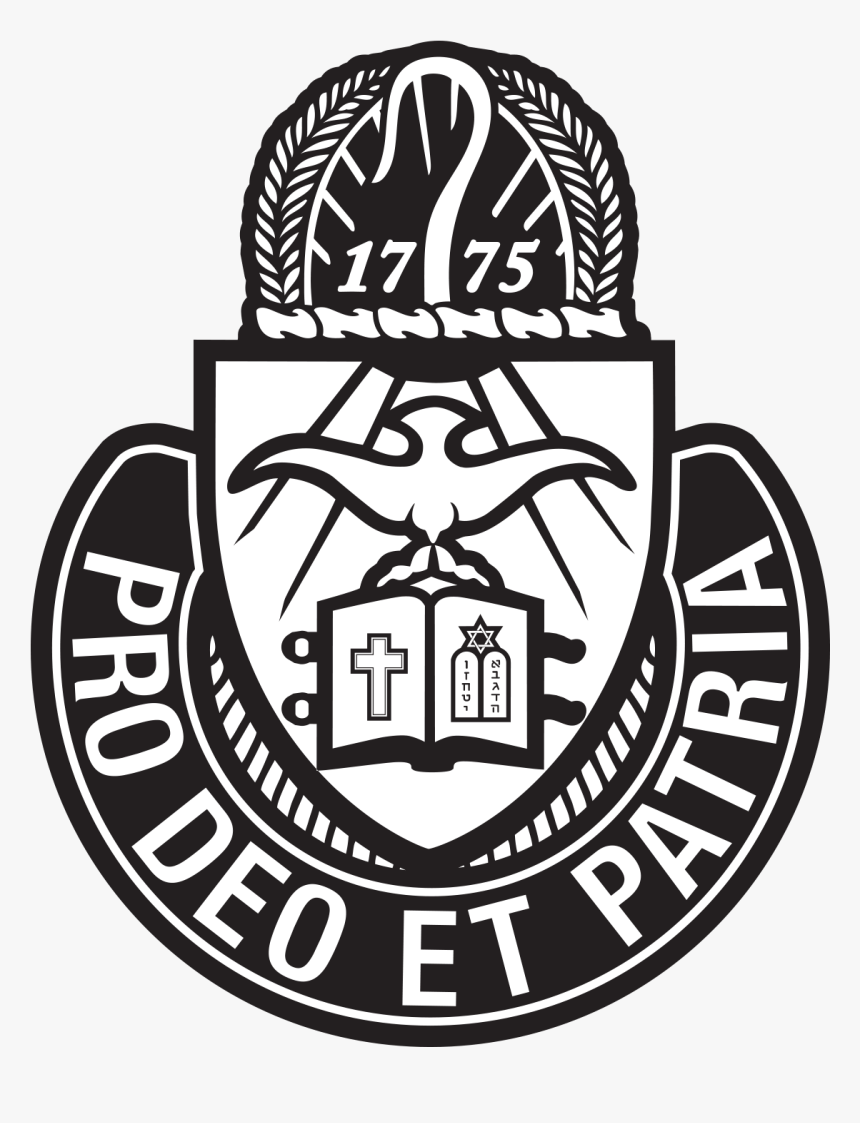 Vintage Chaplain Crest, Black & White - Army Chaplain Corps Crest, HD Png Download