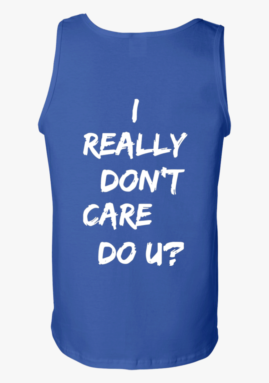 Melania Trump I Dont Care Tank Top - Active Tank, HD Png Download