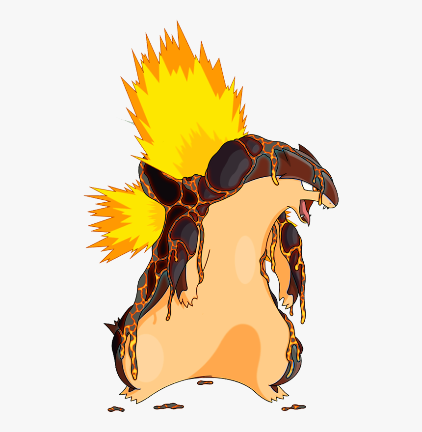 Pokemon Mega Typhlosion, HD Png Download