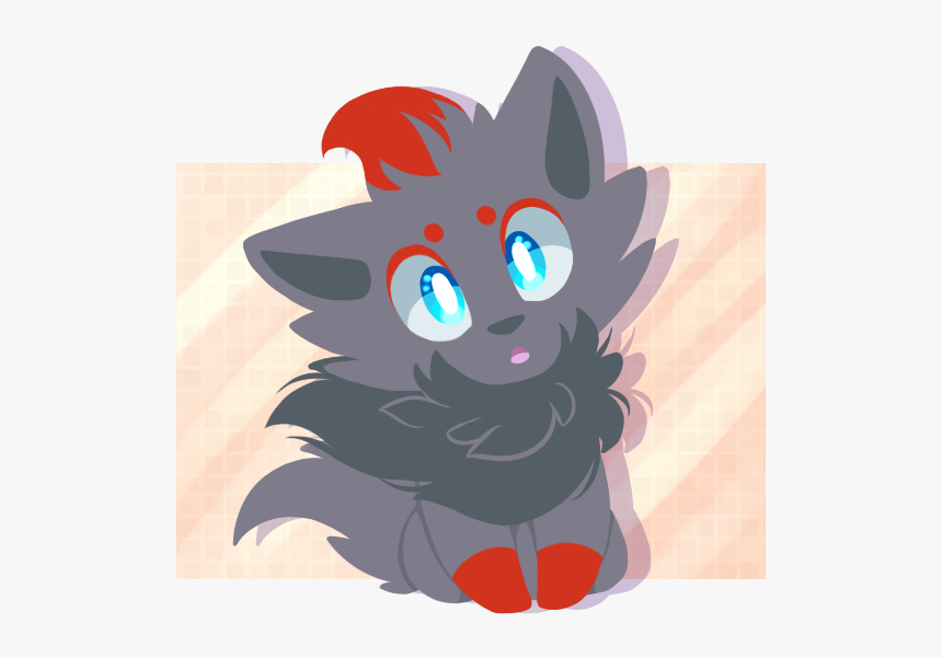 Zorua’s A Super Cute Pokemon - Cartoon, HD Png Download