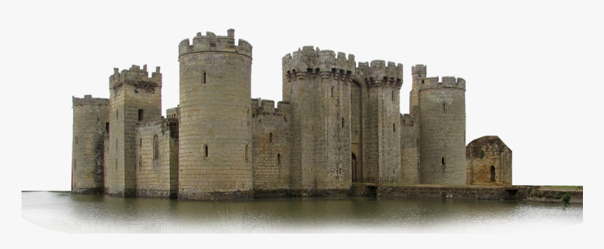Chateau Fort Png - Bodiam Castle, Transparent Png