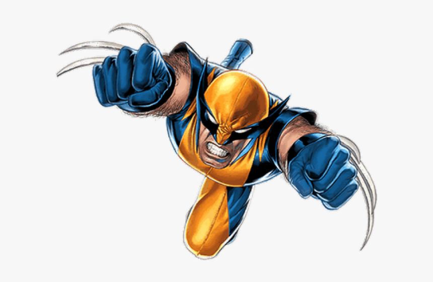Wolverine Clipart Logo - Transparent Background Wolverine Png, Png Download