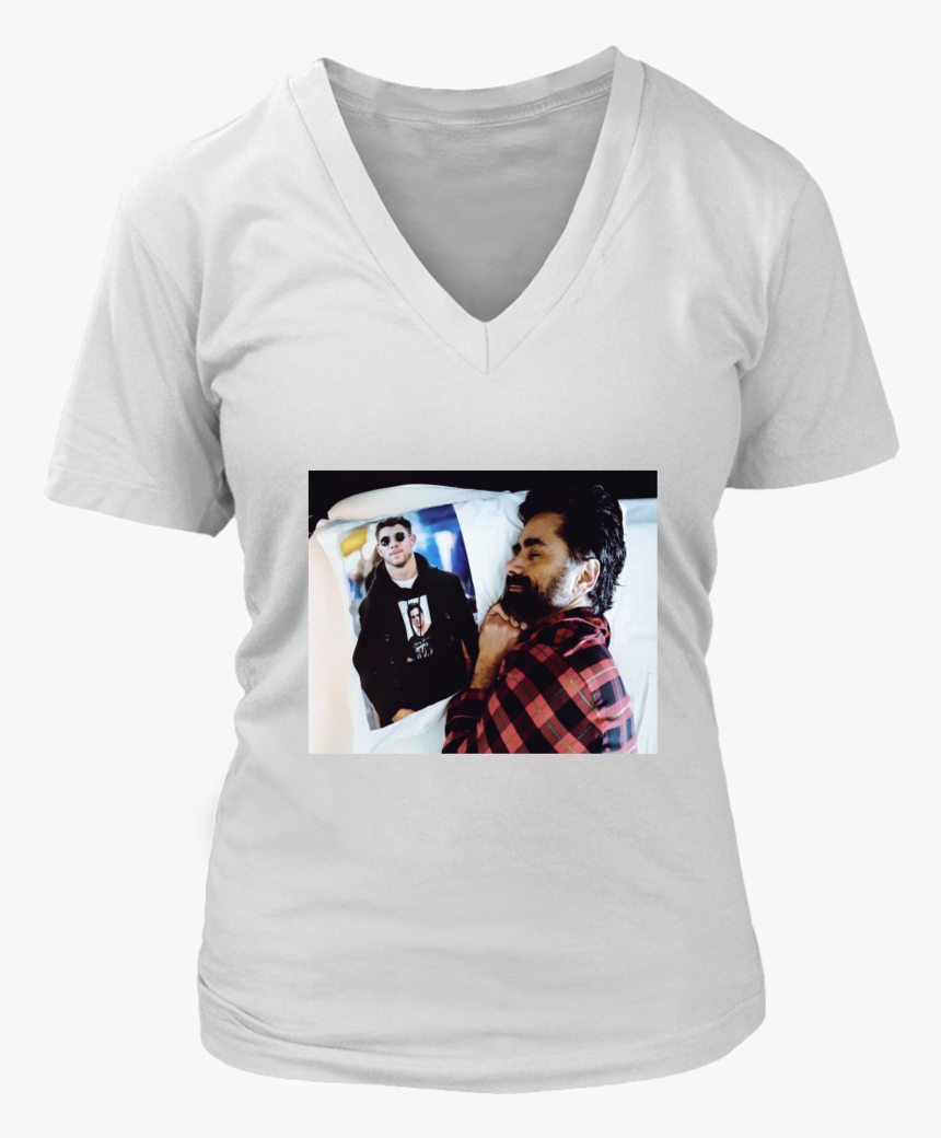 John Stamos Sleep With Nick Jonas Wearing A Shirt Of - Shirt, HD Png Download
