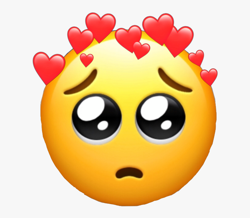 Transparent Heart Crown Png, Png Download