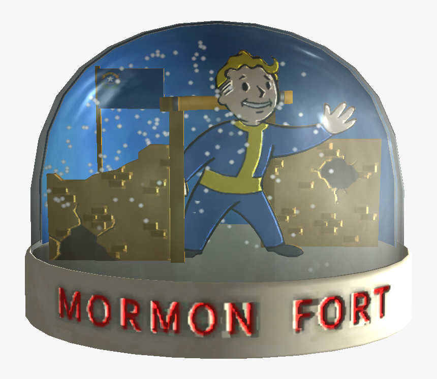 Snowglobemormonfort Fallout New Vegas Snow Globes Mormon Fort, HD Png
