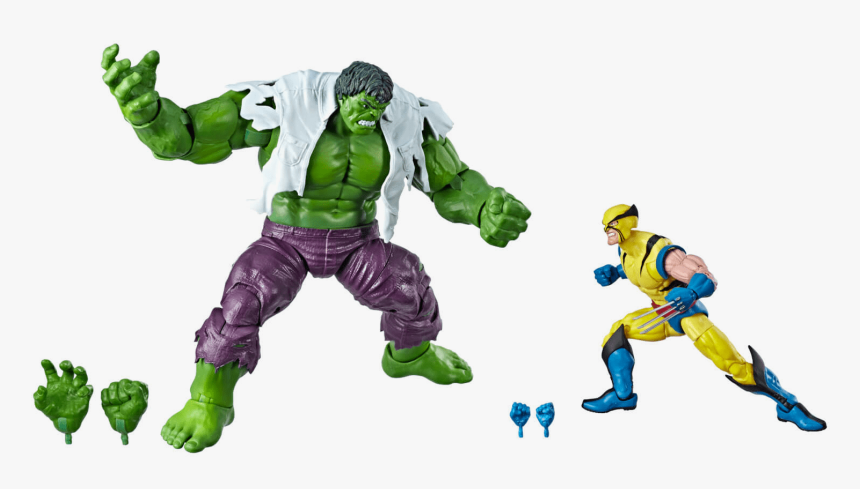 Marvel Legends Hulk And Wolverine, HD Png Download