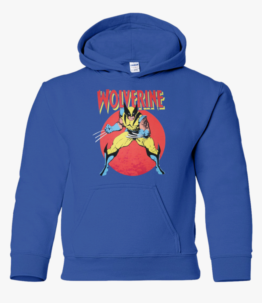 Wolverine Retro Comic Youth Hoodie Sweatshirts , Png - Piaggio Hoodie, Transparent Png