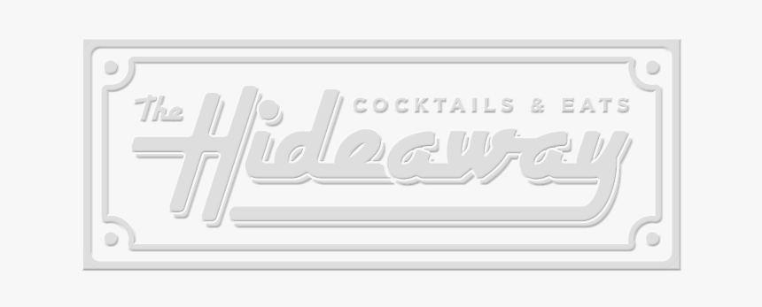The Hideaway Logo Silver - Hideaway Fort Lauderdale Logo, HD Png Download
