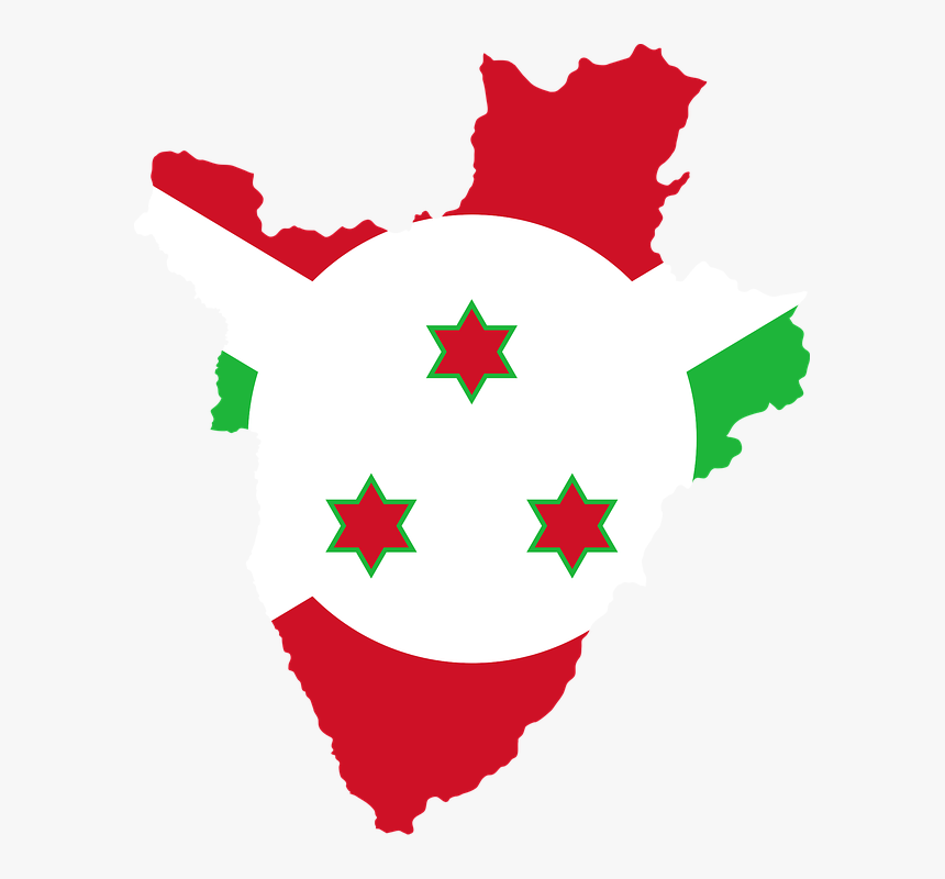 Netherlands Map Cliparts 11, Buy Clip Art - Burundi Flag Map Png, Transparent Png