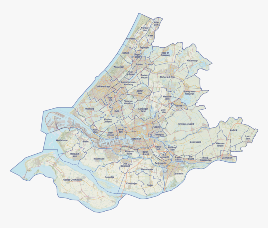 2016 P08 Zu - Zuid Holland Netherlands, HD Png Download