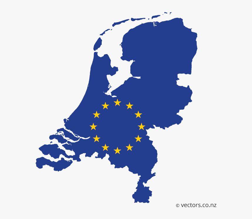 Map Tulip Fields Netherlands, HD Png Download