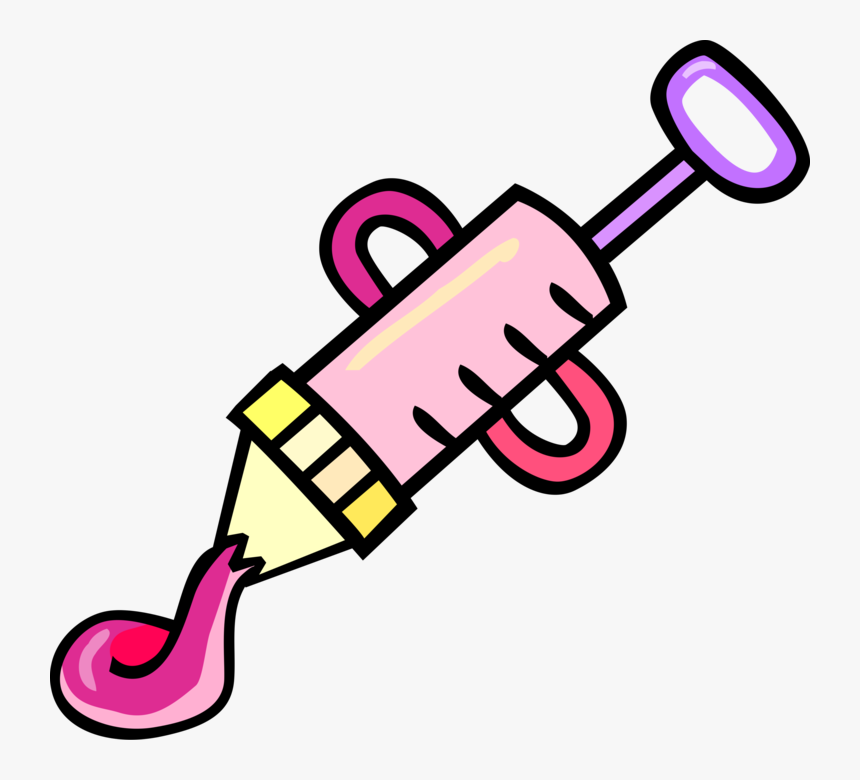 Vector Illustration Of Cake Frosting And Decorating Clipart Icing, HD