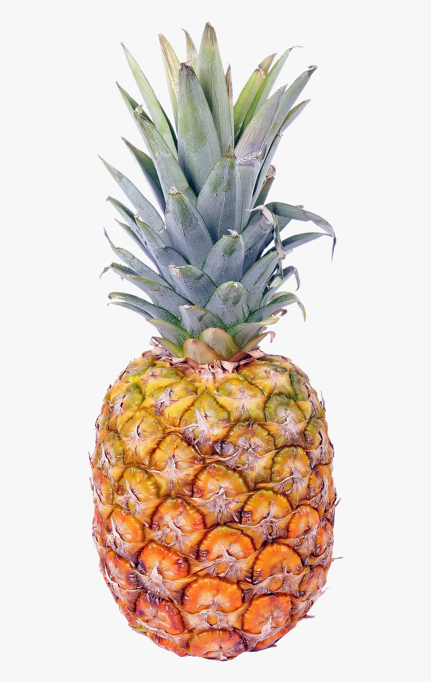 Pinapple Fruit Black Background, HD Png Download