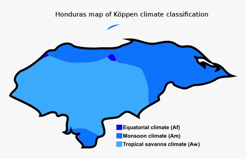Climate Regions Of Honduras, HD Png Download
