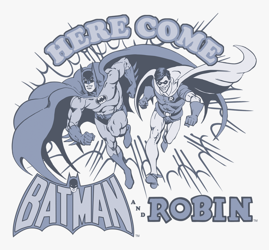 Batman And Robin Tablo, HD Png Download