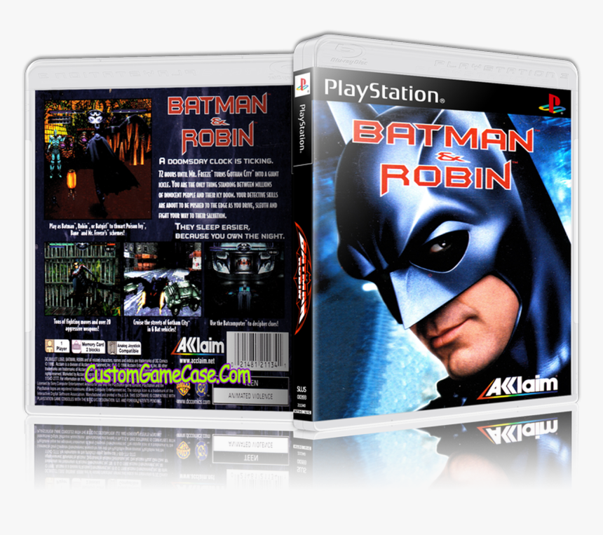 Batman & Robin - Capa Batman And Robin Ps1, HD Png Download