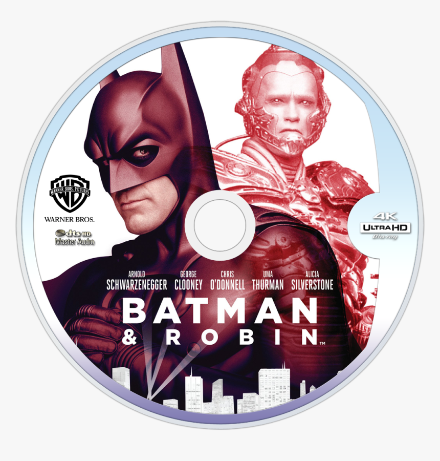 Batman And Robin 4k Blu Ray, HD Png Download