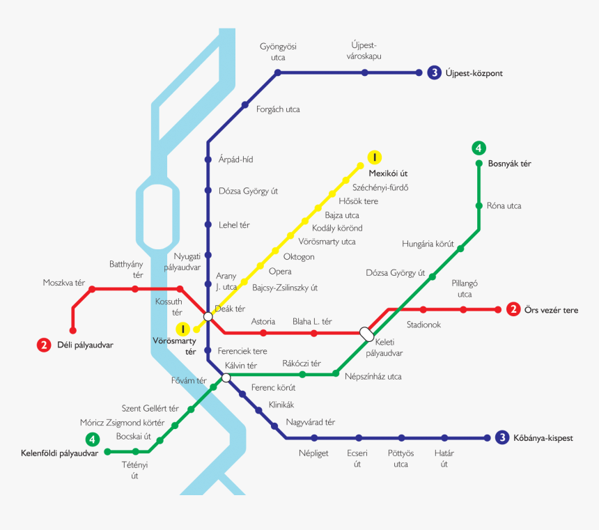 Budapest Metro, HD Png Download