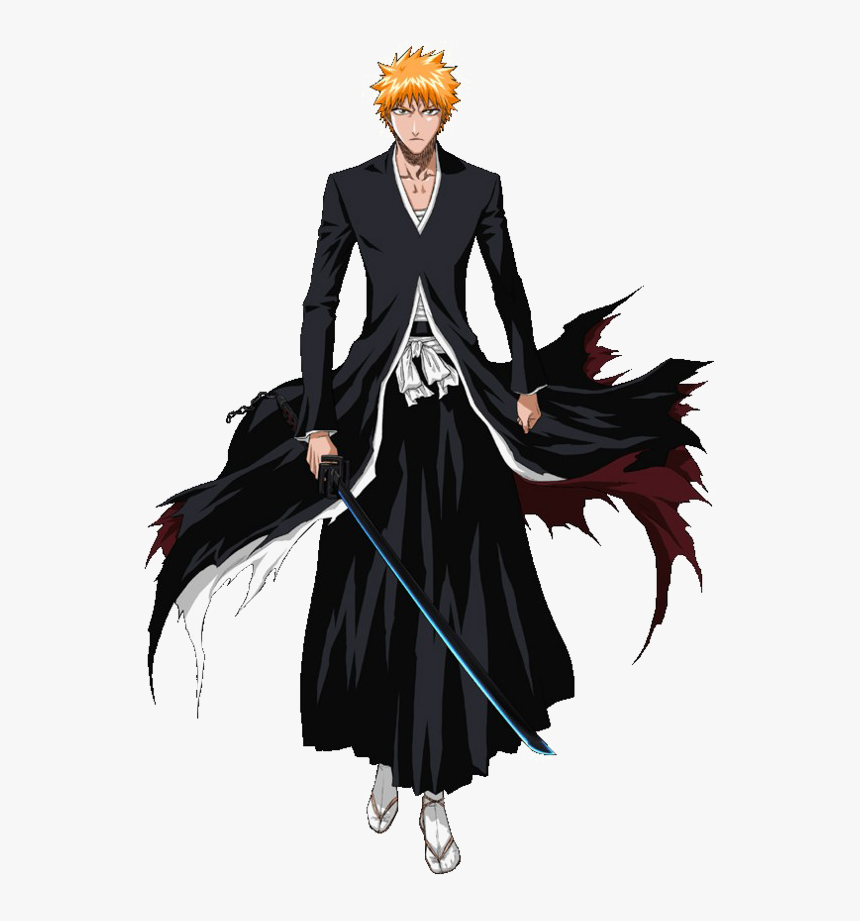 Ichigo Kurosaki Png Image Background - Ichigo Kurosaki Png, Transparent Png