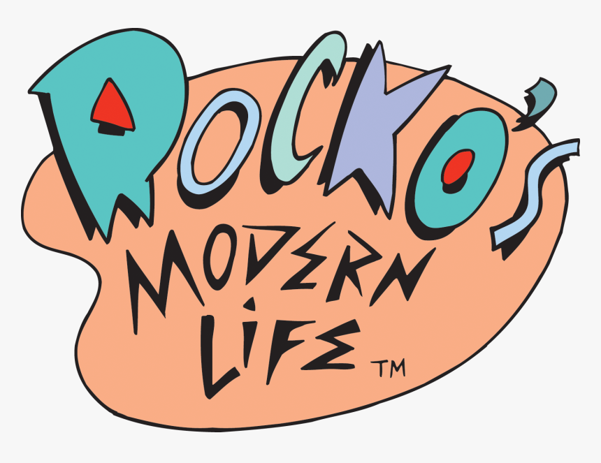 Rockos Modern Life Logo - Nickelodeon Logo Rocko's Modern Life, HD Png Download