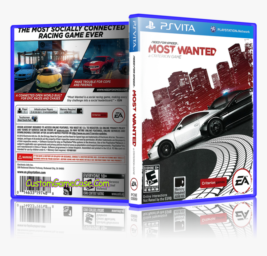 Need For Speed Most Wanted - Madden Nfl 13 Ps Vita Cover, HD Png Download