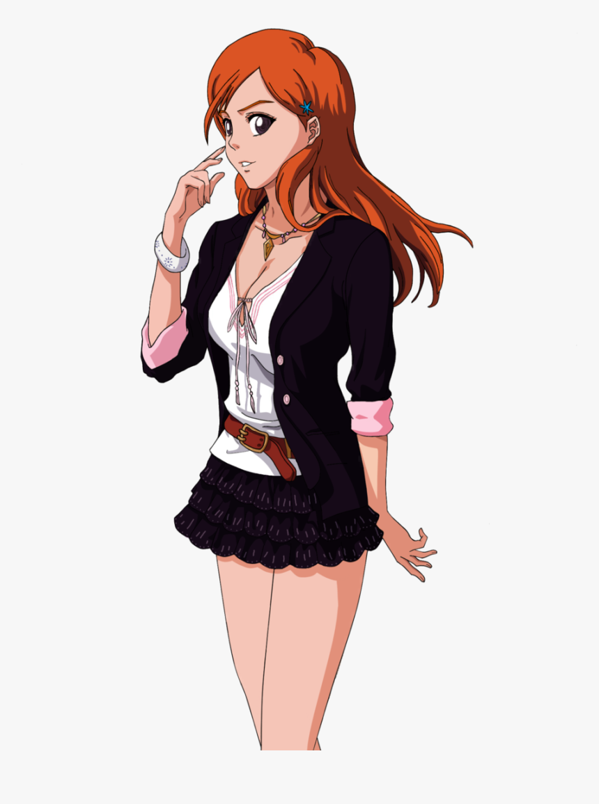 #freetoedit #bleach #ichigo #kurosaki #rukia #kuchiki - Bleach Orihime Inoue, HD Png Download