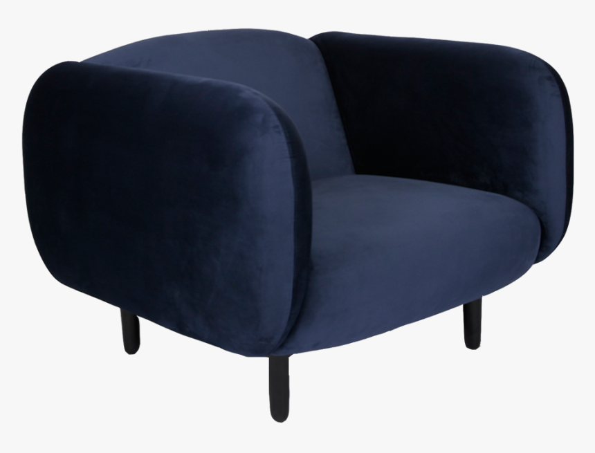 Mora Velvet Armchair - Club Chair, HD Png Download