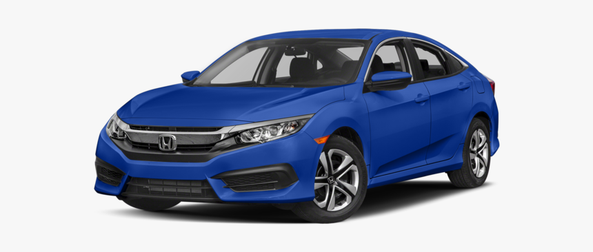 Blue 2017 Honda Civic - Honda Civic Lx 2017, HD Png Download