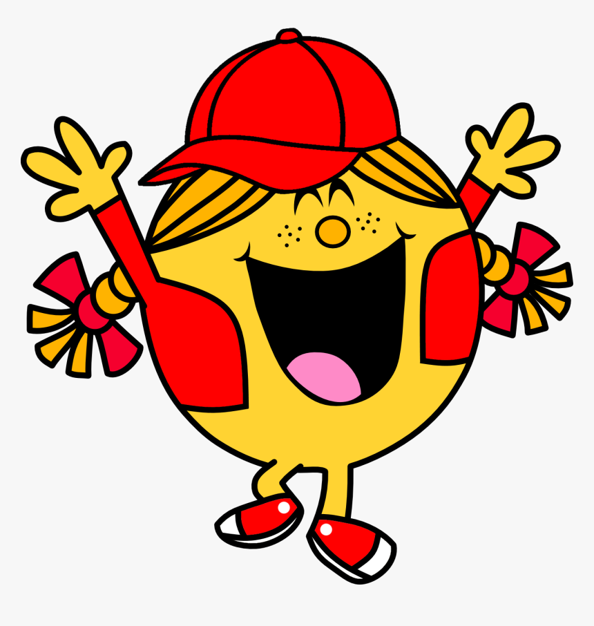 Little Miss Sunshine With Red Jacket And Cap - Little Miss Sunshine The Mr Men Show, HD Png Download