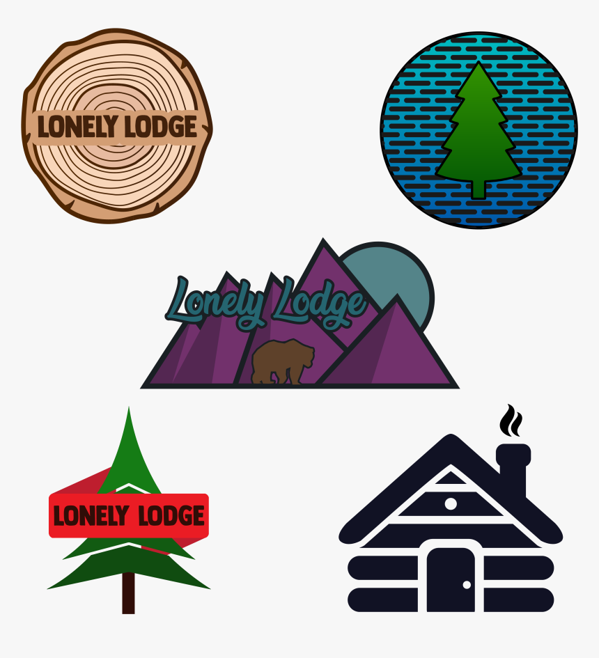My 5 Logo Ideas For Lonely Lodge , Png Download, Transparent Png