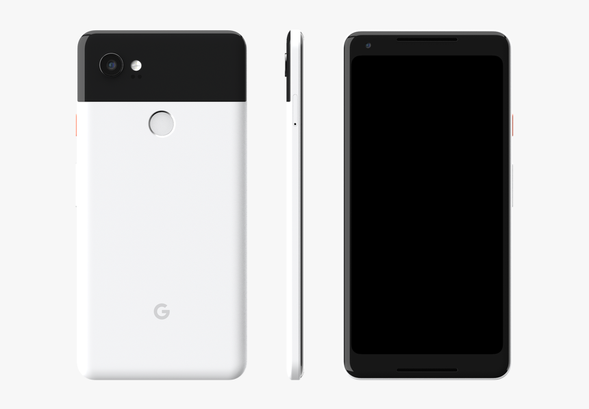 Google Pixel Png - Pixel 2 Black Vs White, Transparent Png
