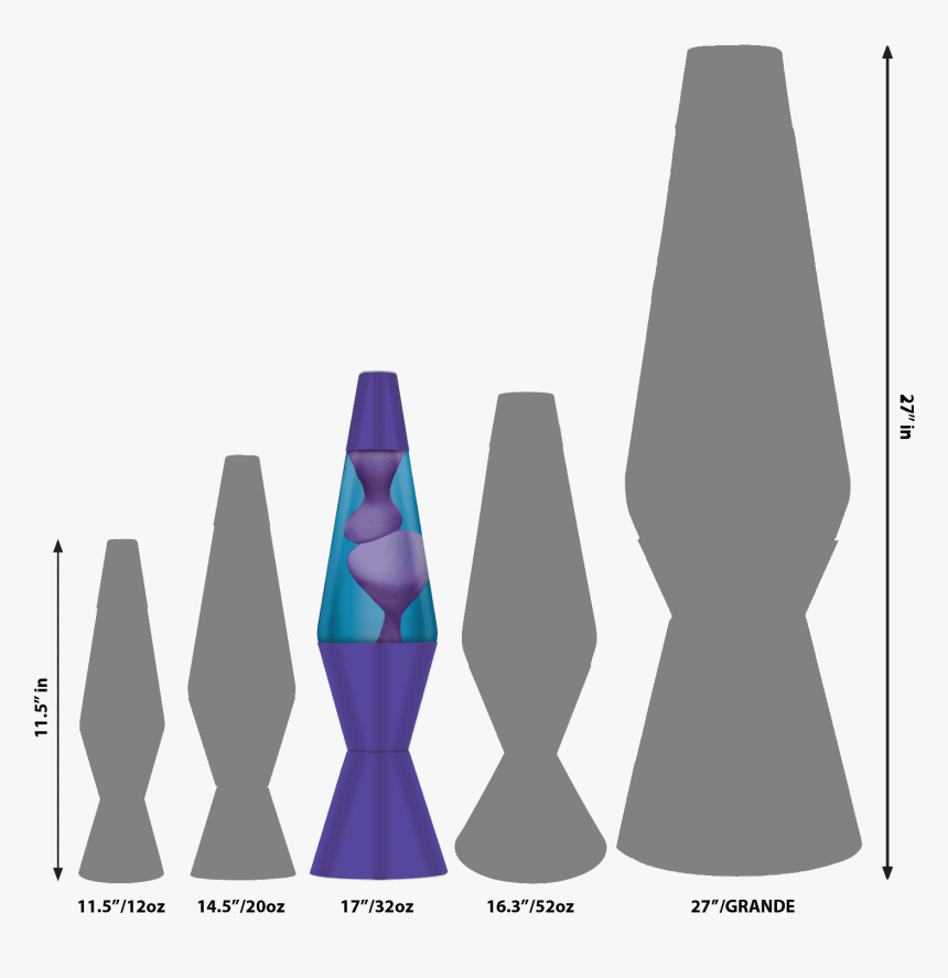 17 Inch Lava Lamp, HD Png Download