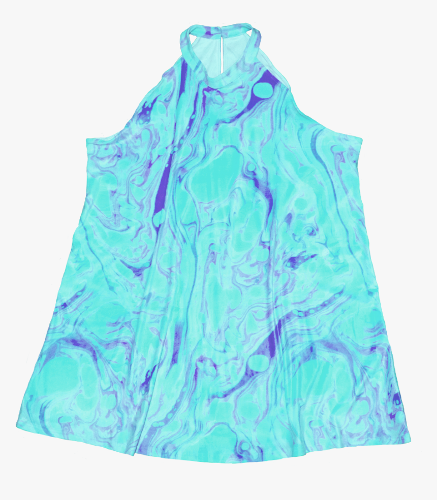 Lava Lamp Dress In Rip Tide - Blouse, HD Png Download