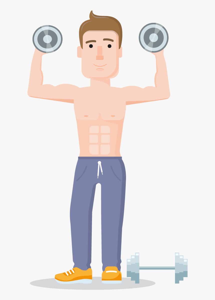 This Vector Sport Character Set Comes For Free And, HD Png Download