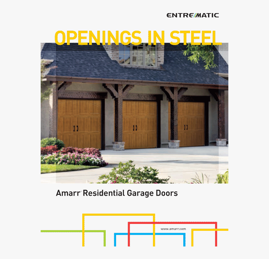 Transparent Garage Door Png - Single 3 Car Garage Door, Png Download