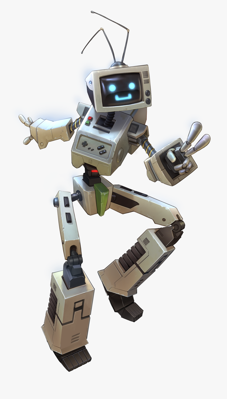 Override Mech City Brawl Vintage - Override Mech City Brawl Robots, HD Png Download