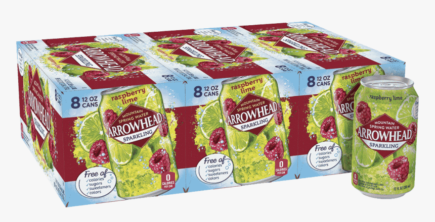 Arrowhead Sparkling Water Cans, HD Png Download