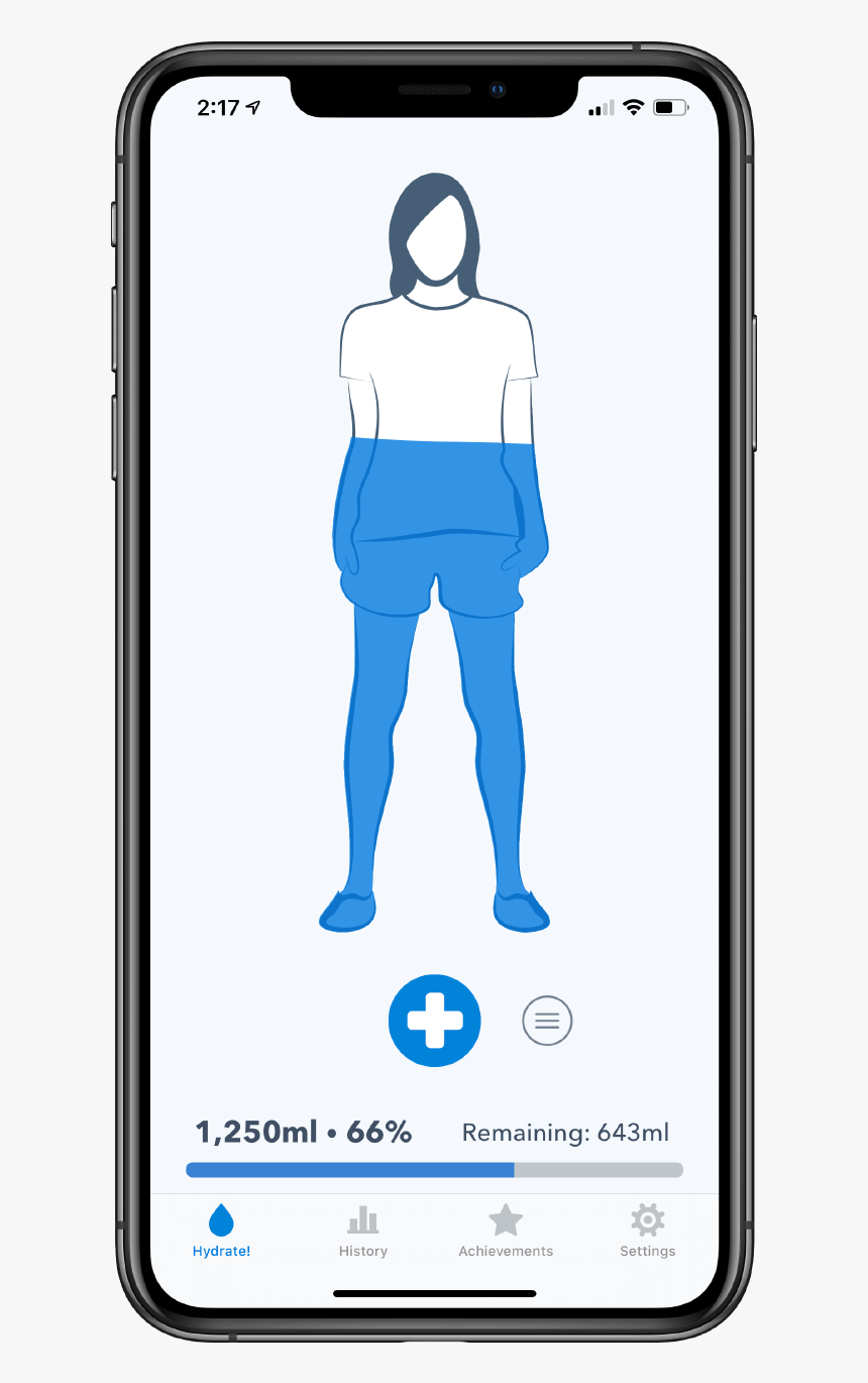 Waterminder App - Water Intake App, HD Png Download