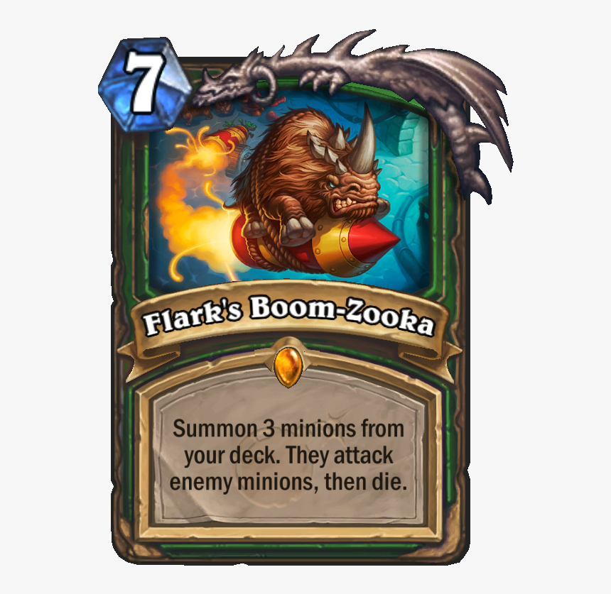 Hunter Bot 429 Enus Flarksboomzooka - Saviors Of Uldum Quests, HD Png Download