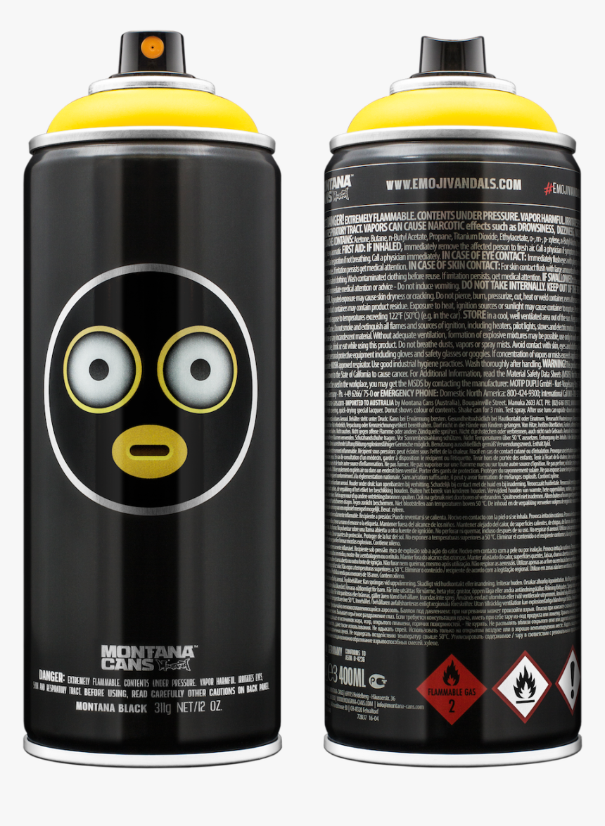 Montana Black - Montana Cans Emoji Vandals, HD Png Download