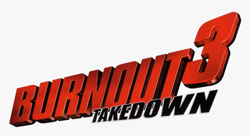 Burnout 3 Takedown Logo, HD Png Download