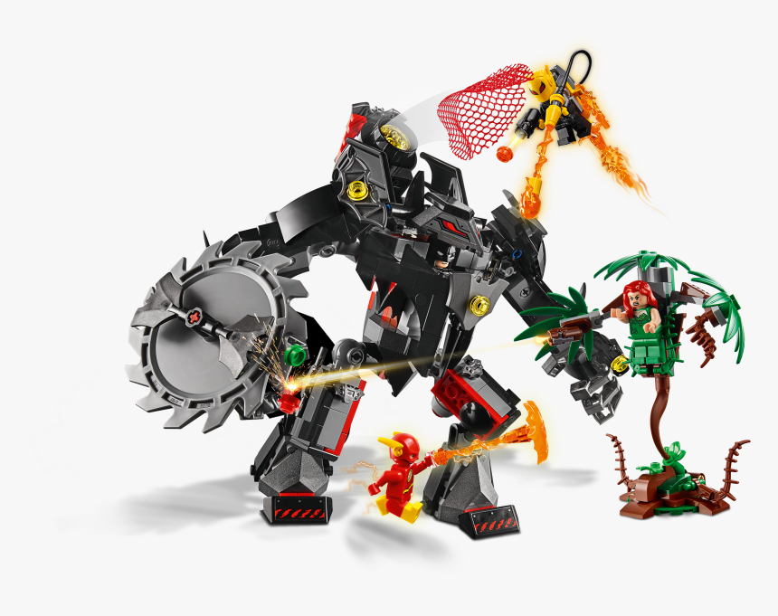 White Lion Mech And Blue Unicorn Mech, HD Png Download