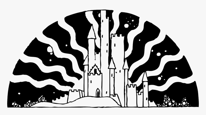 Fairy Tale Images Black And White, HD Png Download
