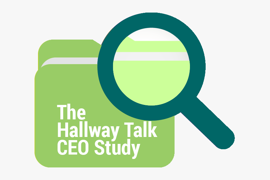 The Hallway Talk Ceo Study Reveals What S Going On - Circle, HD Png Download