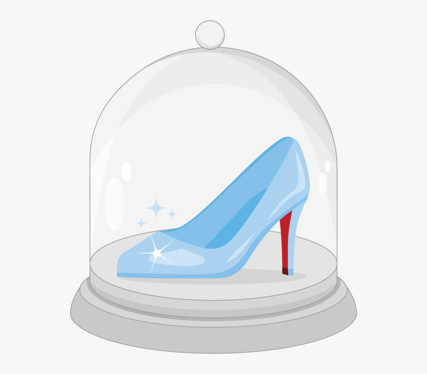 Glass Slipper Logo Final - Basic Pump, HD Png Download
