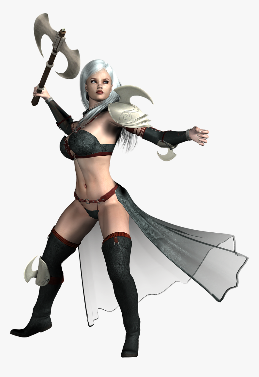 Png Fighting Girl, Transparent Png