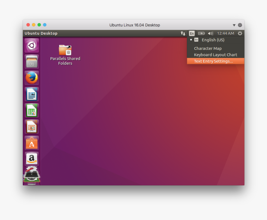 Images/uunity 1 Open Text Entry Settings-en - Ubuntu Layout, HD Png Download
