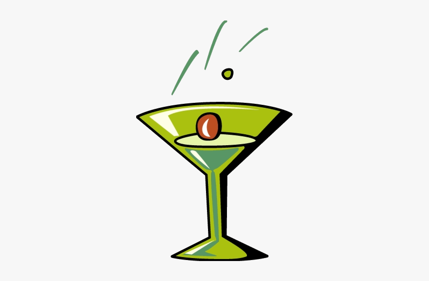 Alcohol Clipart Drinks Free Transparent Png - Martini Glass, Png Download