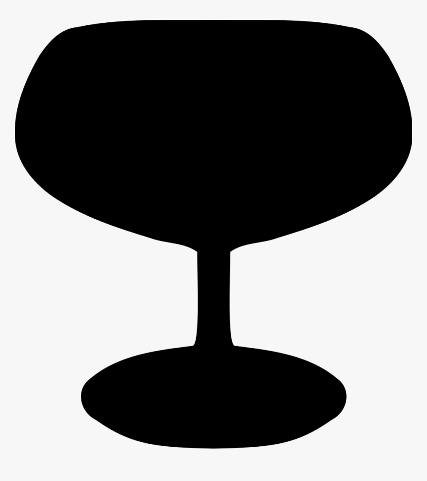 Coupe Glass Silhouette, HD Png Download